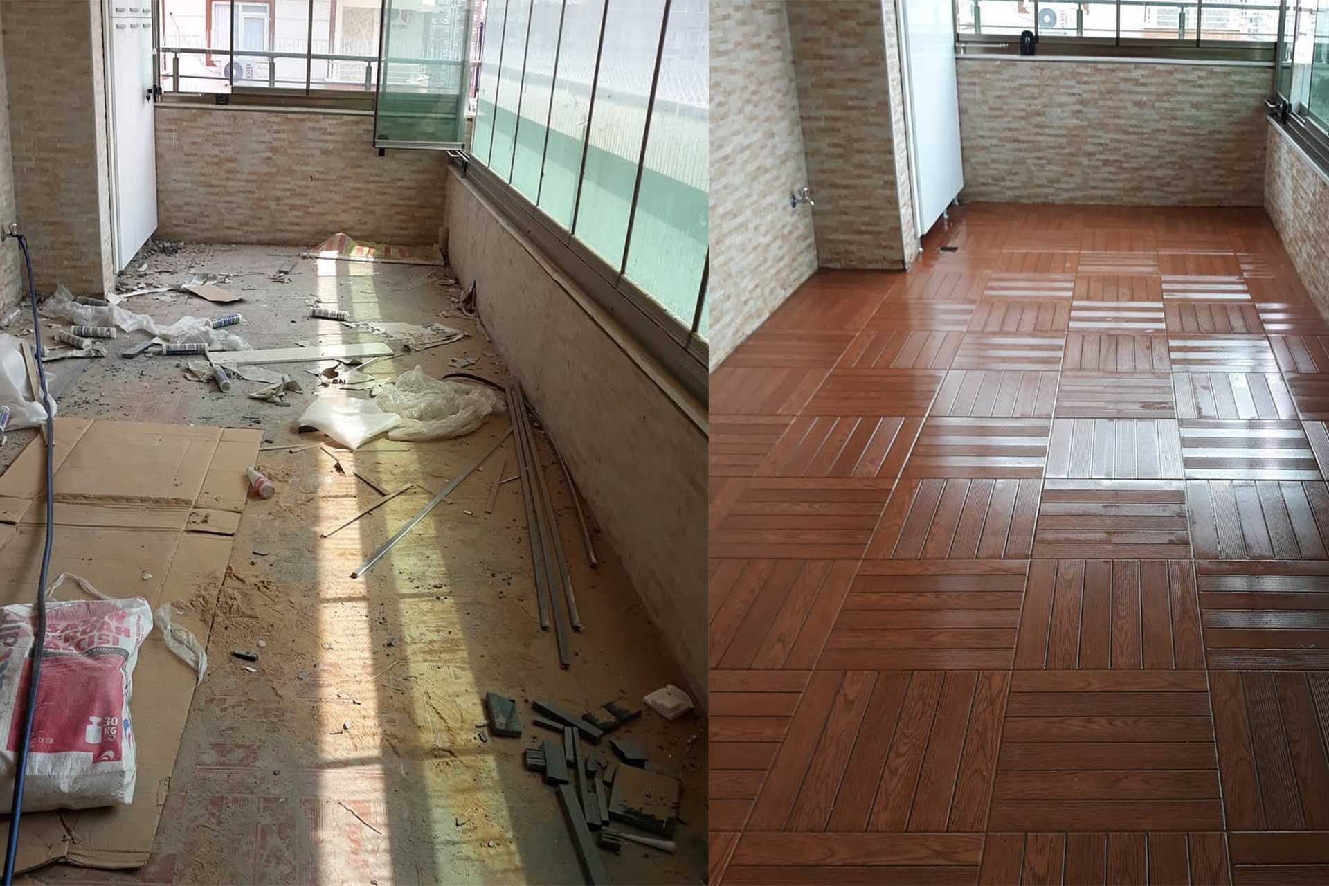 Oskar Temizlik Öncesi, Sonrası